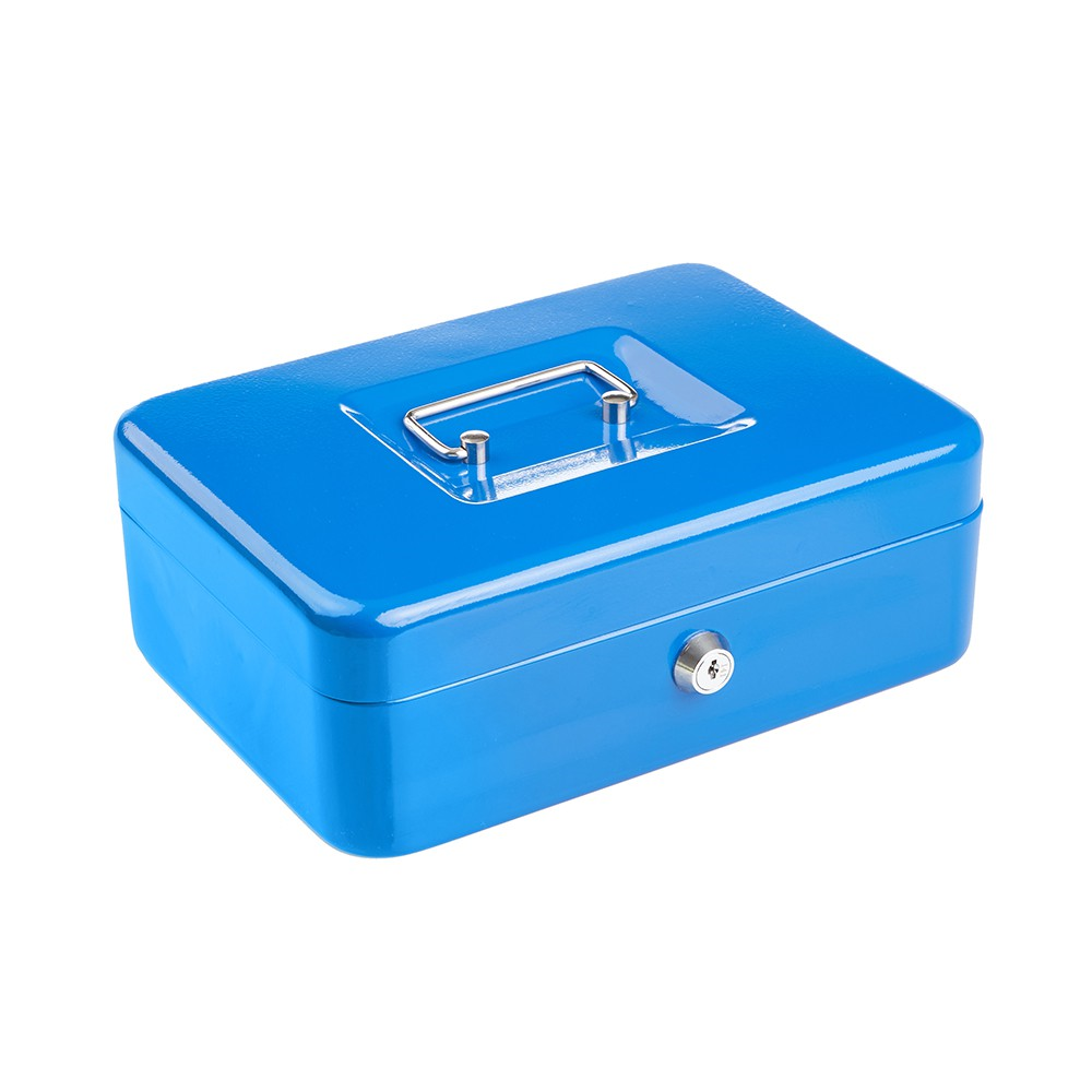 Metal Lockable Cash Box with 2 Keys - 10 Inch (25cm)